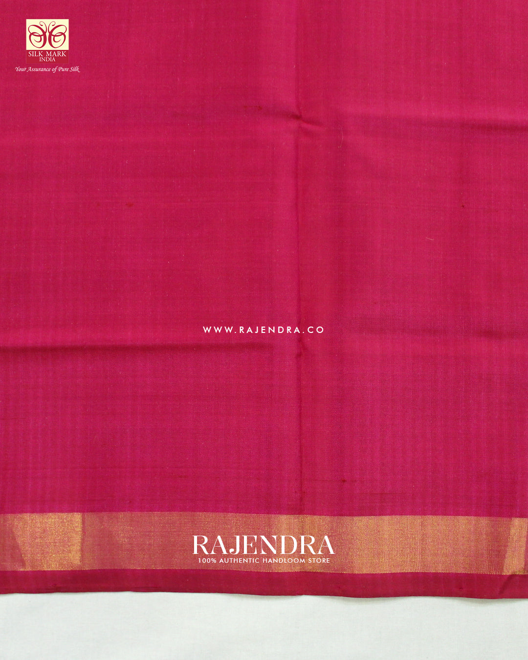 Traditional Panchanda Design Dark Pink Single Ikat Rajkot Patola Saree