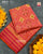 Traditional Panchanda Design Peach Single Ikat Rajkot Patola Dupatta