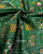 Traditional Panchanda Design Red Green Single Ikat Rajkot Patola Saree