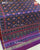 Exclusive Panchanda Design Purple and Blue Semi Double Ikat Rajkot Patola Saree