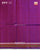 Exclusive Panchanda Design Purple and Blue Semi Double Ikat Rajkot Patola Saree