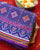 Exclusive Panchanda Design Purple and Blue Semi Double Ikat Rajkot Patola Saree