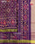 Traditional Panchanda Design Purple Single Ikat Rajkot Patola Saree