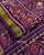 Traditional Panchanda Design Purple Single Ikat Rajkot Patola Saree