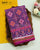 Exclusive Panchanda Design Magenta Pink Semi Double Ikat Rajkot Patola Saree