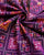 Exclusive Panchanda Design Magenta Pink Semi Double Ikat Rajkot Patola Saree