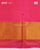 Traditional Panchanda Bhat Pink Blue Single Ikat Rajkot Patola Saree