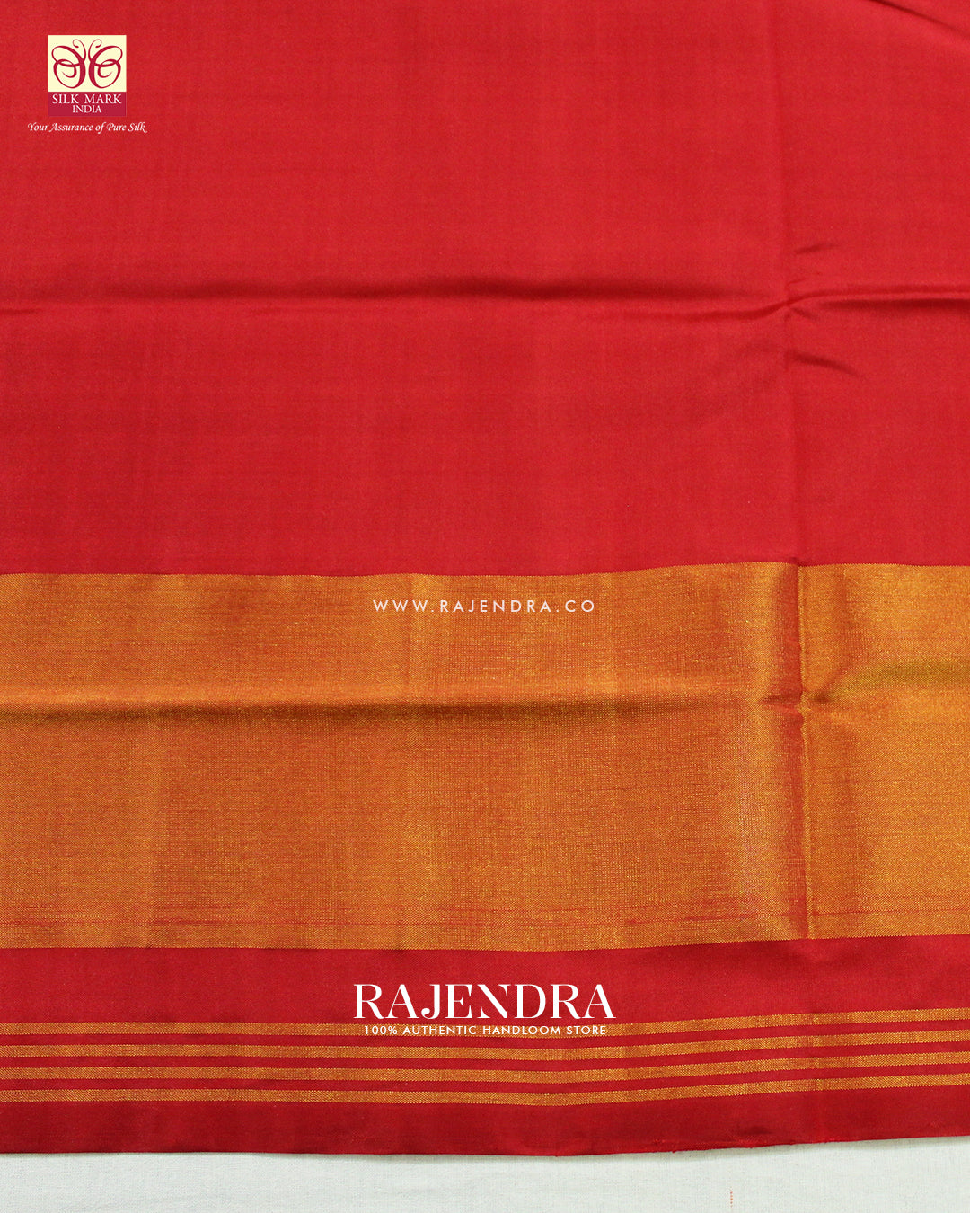 Traditional Panchanda Design Red Cream Single Ikat Rajkot Patola Saree