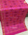 Traditional Panchanda Design Pink Single Ikat Rajkot Patola Dupatta