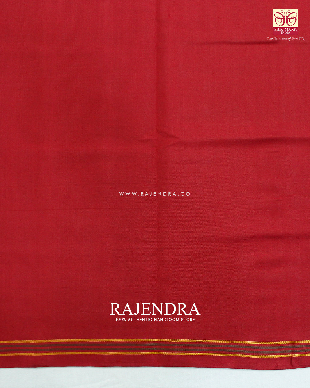 Traditional Panchanda Design Red and Blue Ikat Rajkot Patola Saree