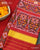 Traditional Panchanda Design Red Maroon Ikat Rajkot Patola Saree