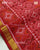 Traditional Panchanda Design Red Single Ikat Rajkot Patola Saree