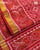 Traditional Panchanda Design Red Single Ikat Rajkot Patola Saree