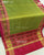 Traditional Sakali Design Parrot Green and Pink Single Ikat Rajkot Patola Saree