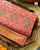 Traditional Panchanda Design Pastel Red Single Ikat Rajkot Patola Saree