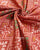 Traditional Panchanda Design Pastel Red Single Ikat Rajkot Patola Saree