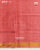 Traditional Panchanda Design Pastel Red Single Ikat Rajkot Patola Saree