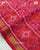Traditional Panchanda Design Peach Pink Single Ikat Rajkot Patola Saree