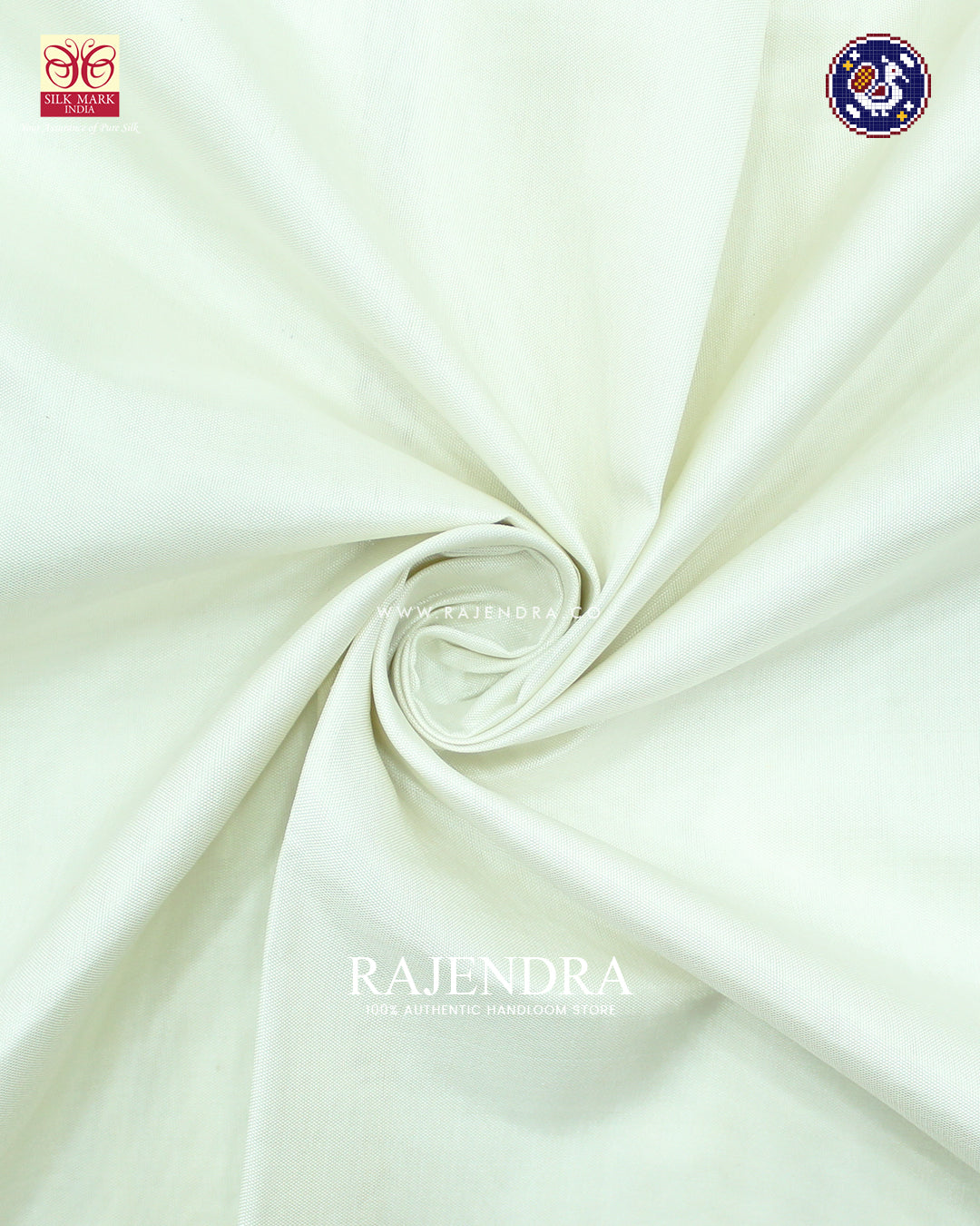 Traditional Gala Border Peach and White Rajkot Patola Saree