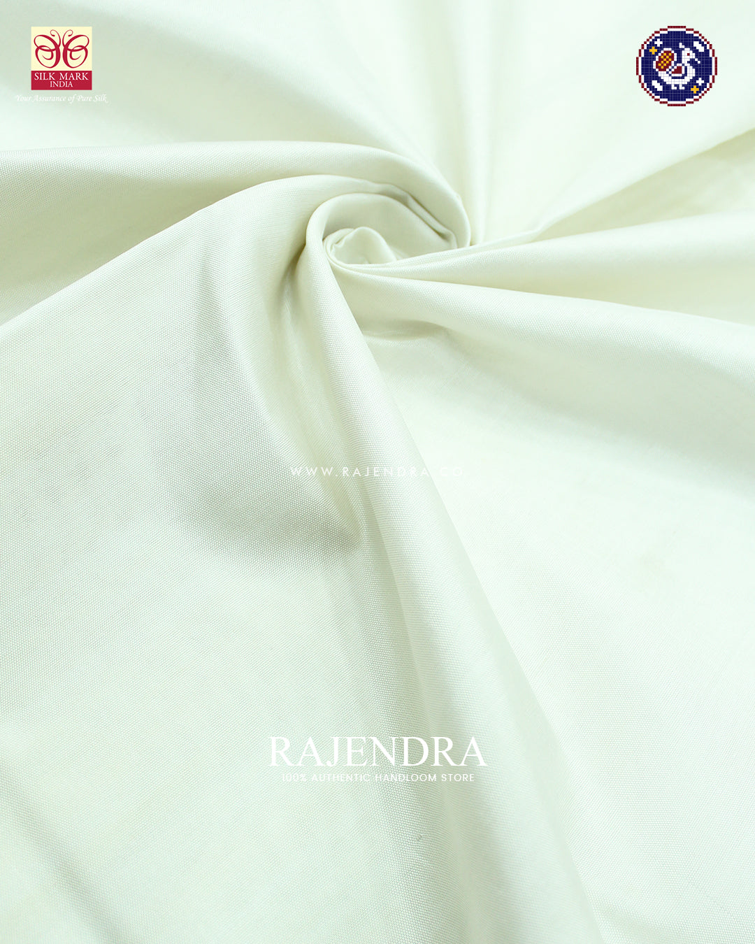 Traditional Gala Border Peach and White Rajkot Patola Saree