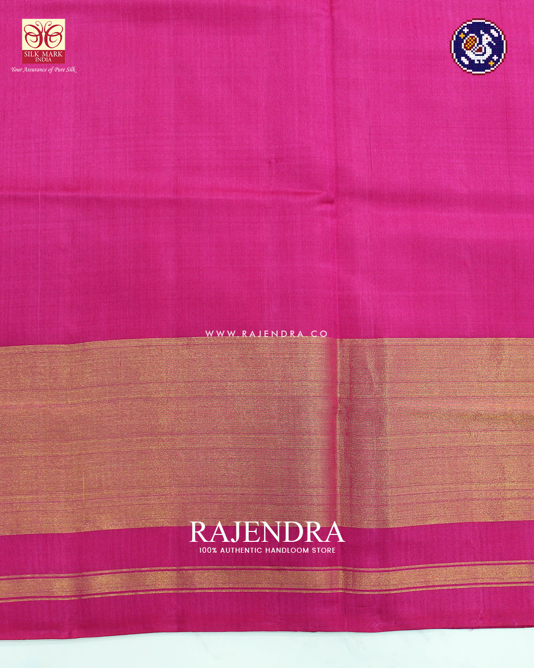 Traditional Chanda Design Pink and Baby Pink Rajkot Patola Saree