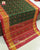 Traditional Chabadi Design Pink and Green Rajkot Patola Saree