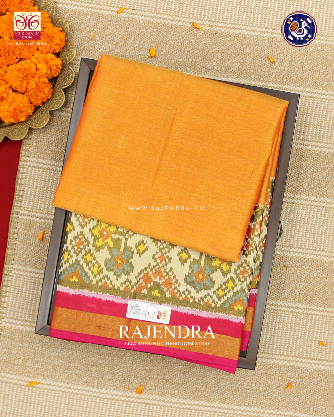 Zari Tissue Rajkot Patola Saree