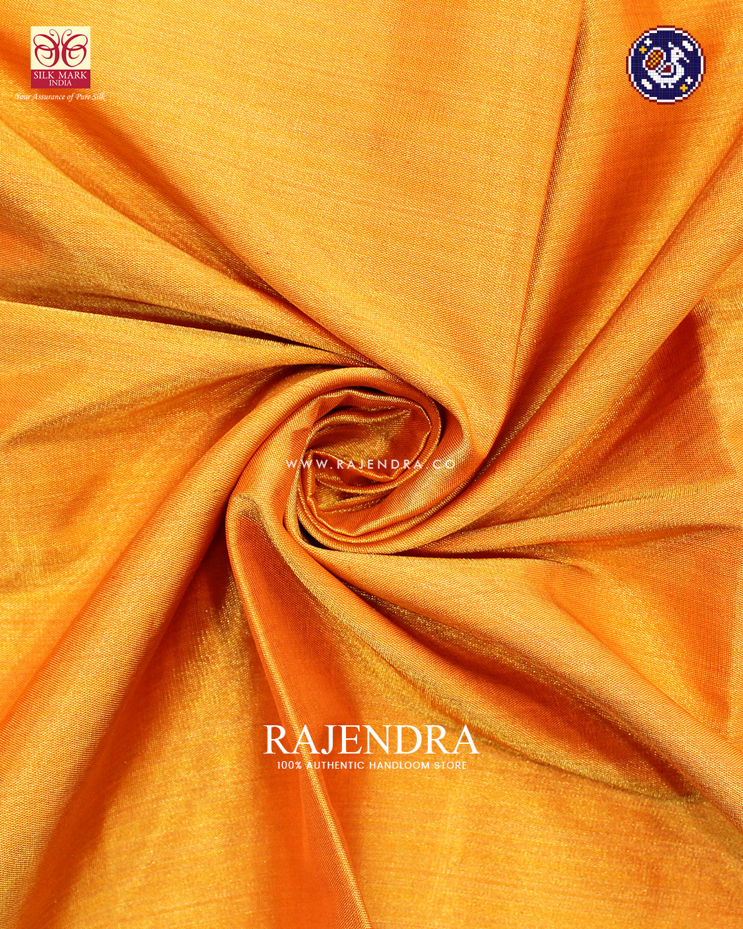 Exclusive Zari Tissue Gala Border Pink Orange Rajkot Patola Saree