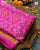 Traditional Panchanda Design Pink Single Ikat Rajkot Patola Saree