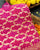 Traditional Khadi Georgette Pink Banarasi Bandhani Saree