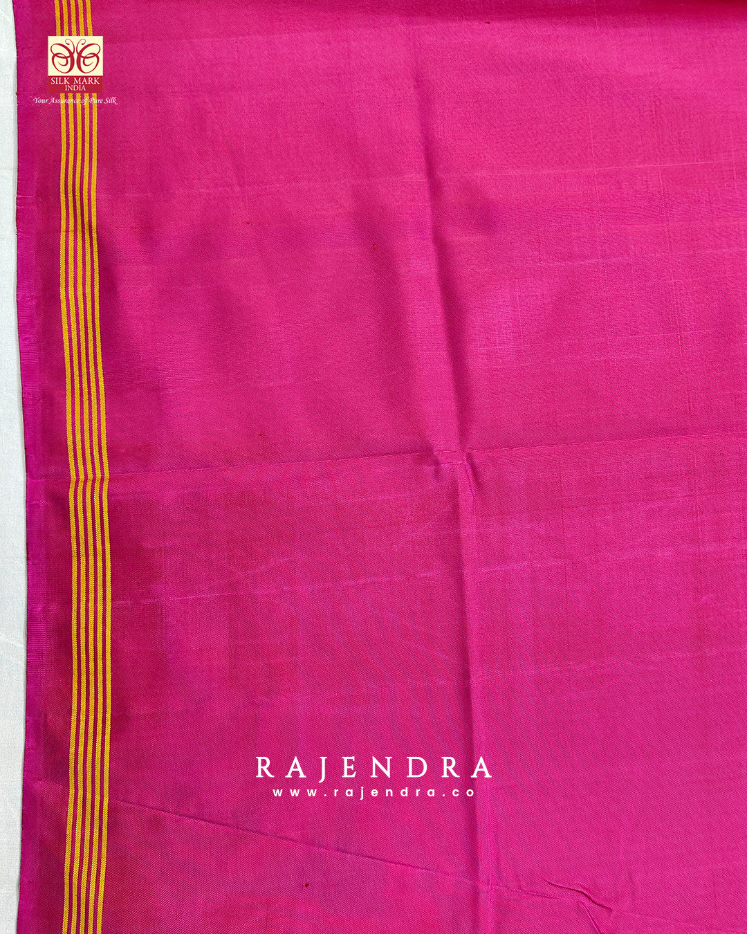 Handwoven Manekchowk Bhat Semi Double Ikkat Rajkot Patola Saree