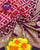 Traditional Khadi Georgette Pink and Purple Banarasi Bandhani Saree