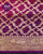 Traditional Khadi Georgette Pink and Purple Banarasi Bandhani Saree