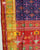 Traditional Panchanda Bhat Red and Purple Single Ikat Rajkot Patola Saree