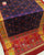Traditional Panchanda Bhat Red and Purple Single Ikat Rajkot Patola Saree