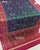 Traditional Manekchowk Pink and Blue Single Ikat Rajkot Patola Saree