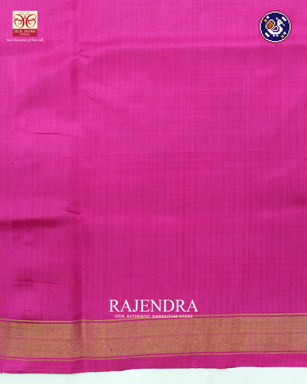 Traditional Gala Border Pink and White Rajkot Patola Saree