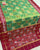 Traditional Hathi Popat Pista Green and Pink Hyderabadi Ikat Patola Saree