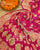 Traditional Minakari Pure Georgette Banarasi Bandhani Saree