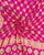 Traditional Minakari Pure Georgette Banarasi Bandhani Saree