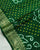 Traditional Nakshi Border Pure Gaji Silk Bandhani Saree with Mukesh Work