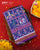 Exclusive 4 Figure Purple and Blue Semi Double Ikat Rajkot Patola Saree
