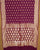 Traditional Pure Georgette Magenta Border Palav Banarasi Bandhani Saree