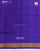 Traditional Navratna Manekchowk Mix Purple Single Ikat Rajkot Patola Saree