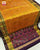 Traditional Panchanda Bhat Purple and Mustard Single Ikat Rajkot Patola Saree
