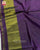 Traditional Navratna Bhat Purple Single Ikat Rajkot Patola Saree