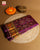 Traditional Navratna Bhat Purple Single Ikat Rajkot Patola Saree