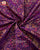 Traditional Navratna Bhat Purple Single Ikat Rajkot Patola Saree
