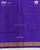 Traditional Panchanda Design Purple Single Ikat Rajkot Patola Saree