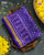 Traditional Panchanda Design Purple Single Ikat Rajkot Patola Saree